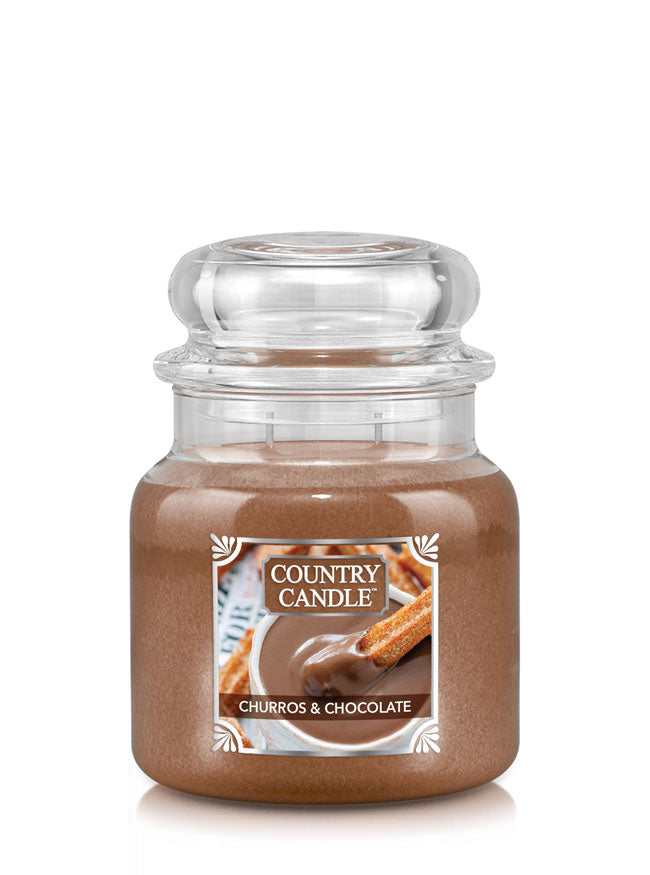 Churros & Chocolate Medium 2-wick - Kringle Candle Company