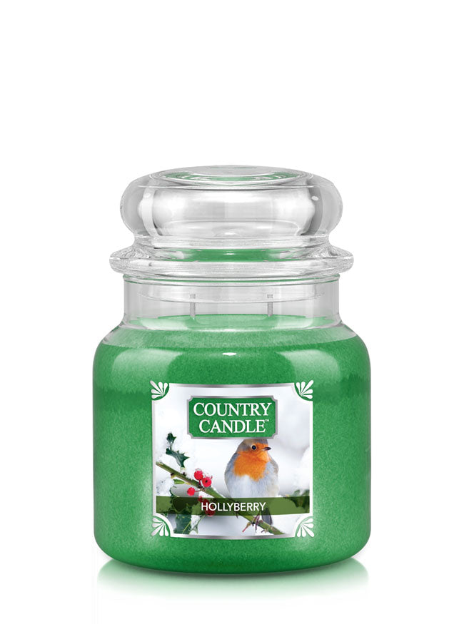 Hollyberry Medium 2-wick - Kringle Candle Company