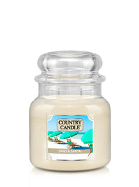 Sand & Santal Medium Jar Candle - Kringle Candle Company