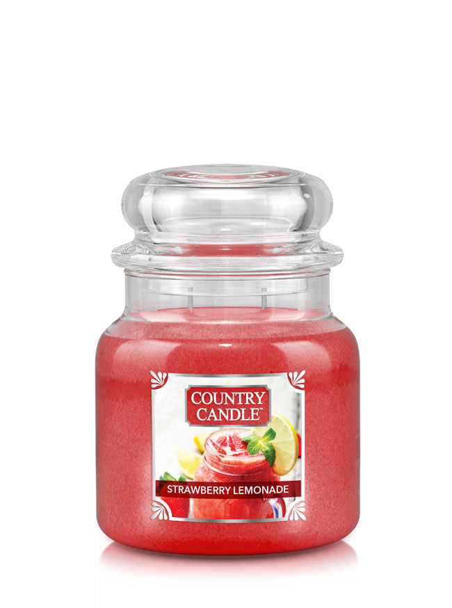 Strawberry Lemonade Medium Jar Candle - Kringle Candle Company