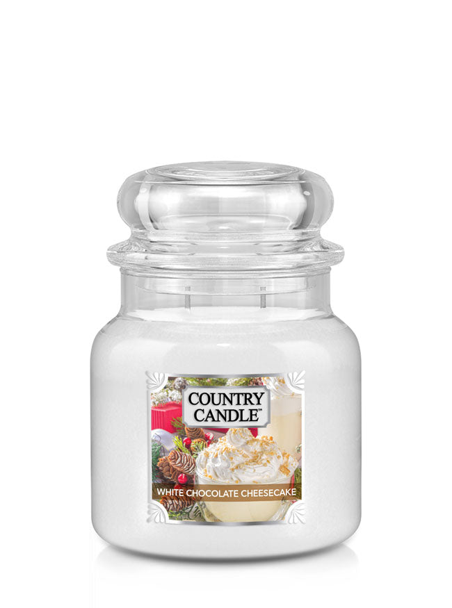 White Chocolate Cheesecake Medium 2-wick - Kringle Candle Company