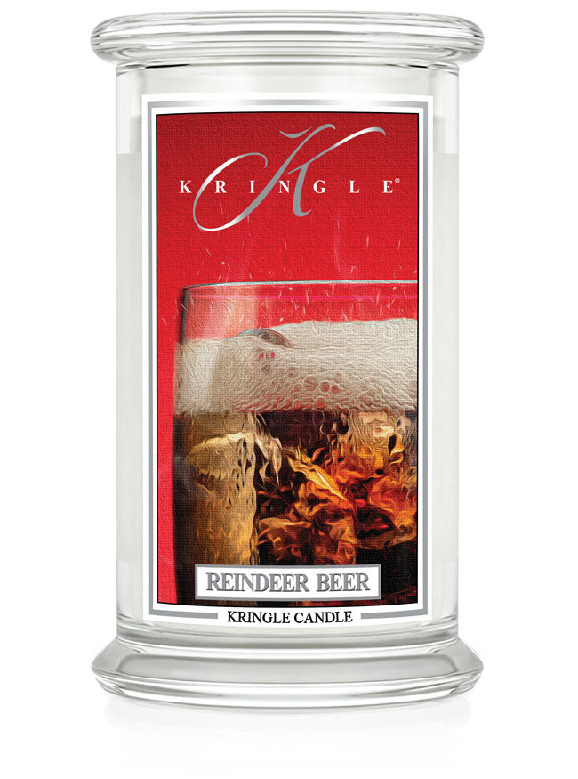 Reindeer Beer Large 2-wick - Kringle Candle Company