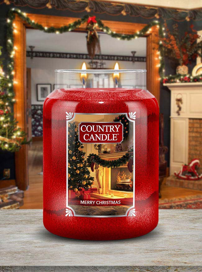 Merry Christmas | Paraffin Candle - Kringle Candle Company