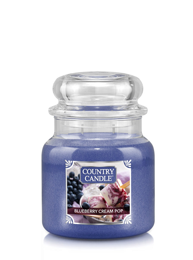 Blueberry Cream Pop Medium 2-wick - Kringle Candle Company