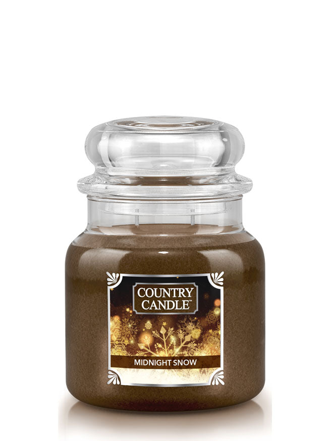 Midnight Snow Medium Jar Candle - Kringle Candle Company