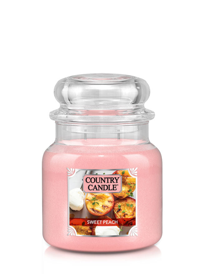 Sweet Peach Medium 2-wick - Kringle Candle Company