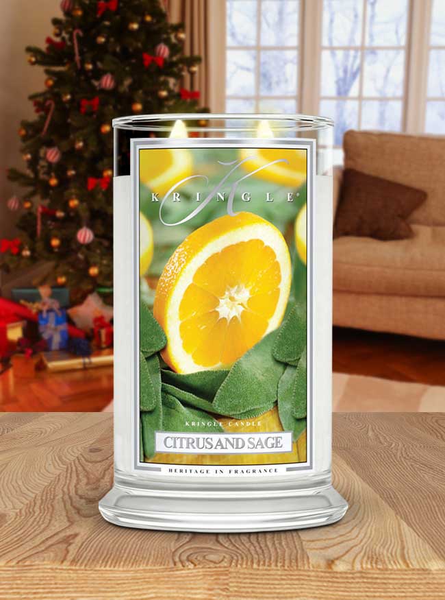 Citrus and Sage  Large 2-wick | BOGO Mother's Day Sale