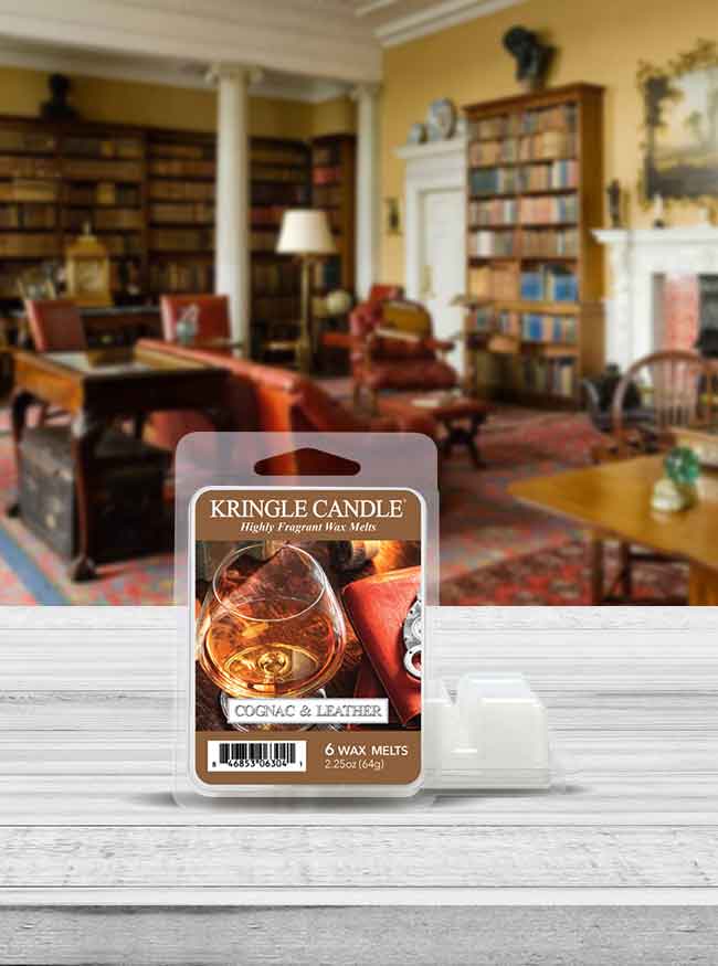 Cognac & Leather | Wax Melt - Kringle Candle Company