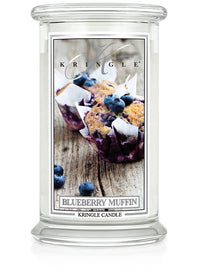 Blueberry Muffin  Scented Large 2-wick Candle - Kringle Candle Company