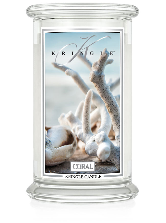 Coral Large 2-Wick - Kringle Candle Company