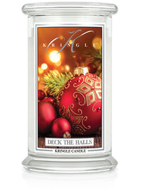 Deck the Halls Large 2-wick - Kringle Candle Company