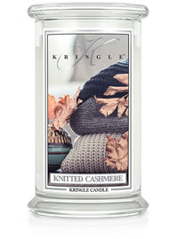 Knitted Cashmere Large 2-wick - Kringle Candle Company