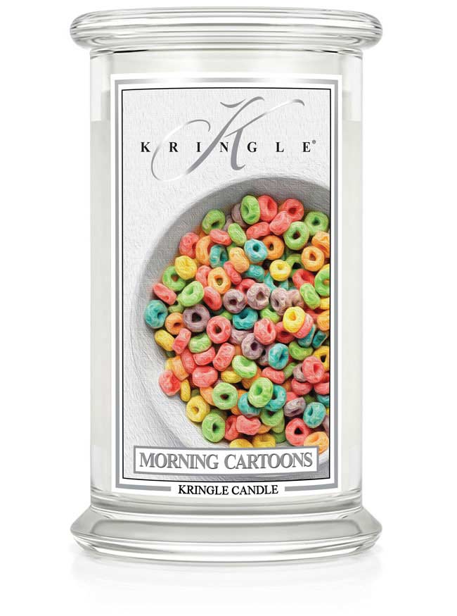 Morning Cartoons Large 2-wick - Kringle Candle Company