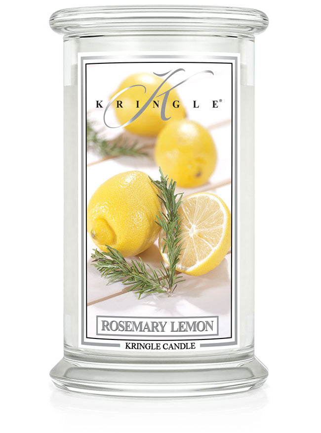 Rosemary Lemon Large 2-wick - Kringle Candle Company