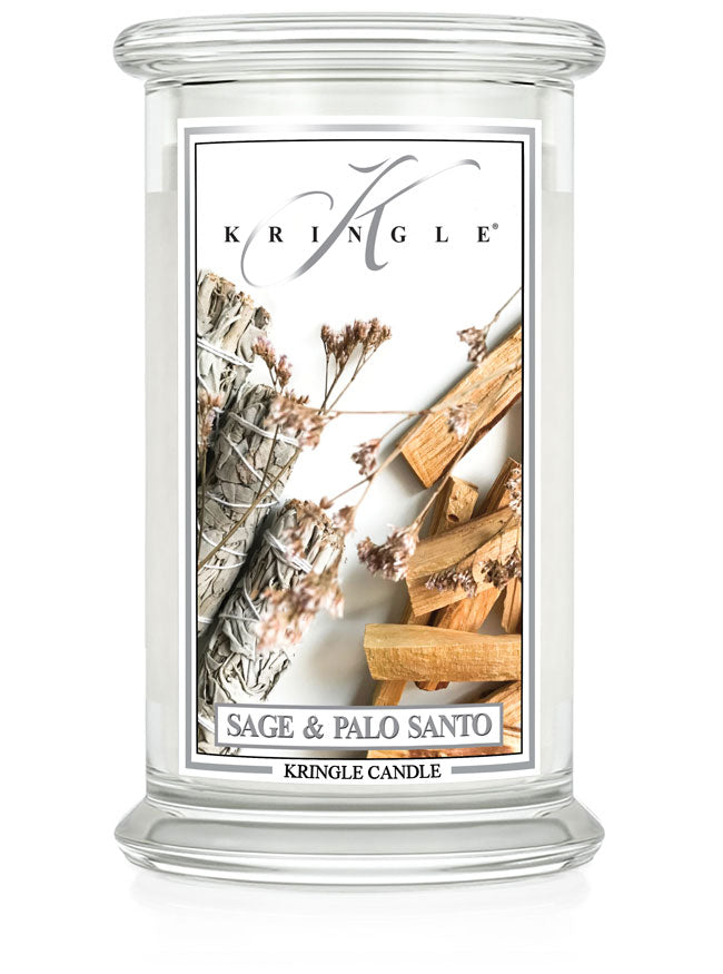 Sage & Palo Santo Large 2-Wick - Kringle Candle Company