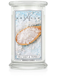 Sea Salt & Tonka Large 2-wick - Kringle Candle Company