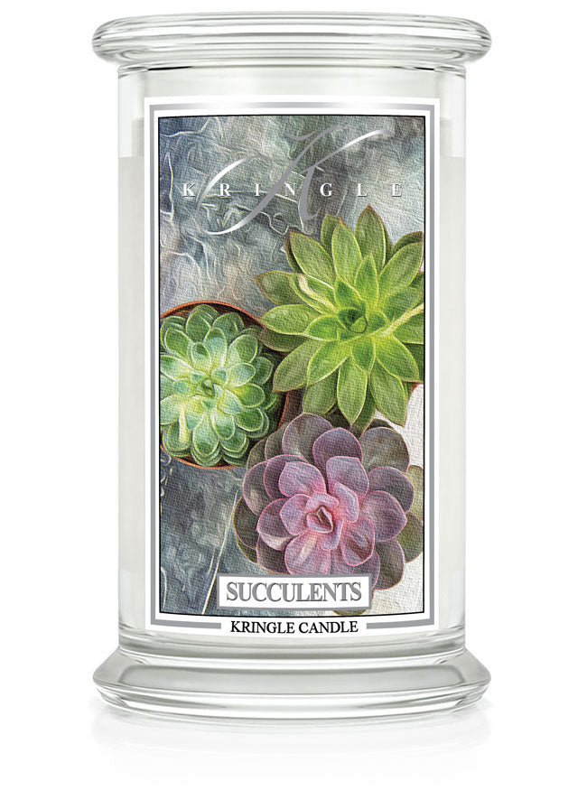 Succulents Large 2-wick - Kringle Candle Company