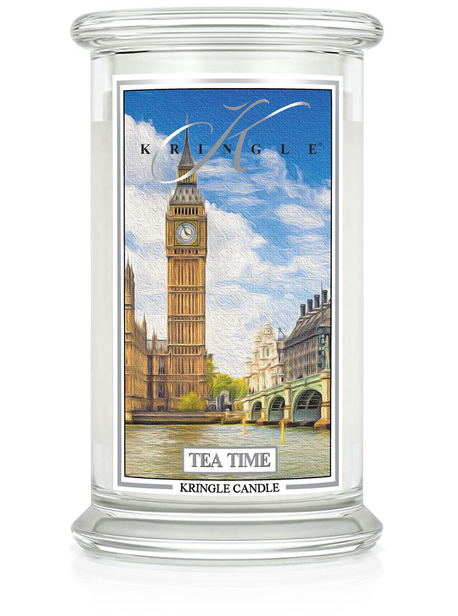 Tea Time Large 2-wick Candle - Kringle Candle Company