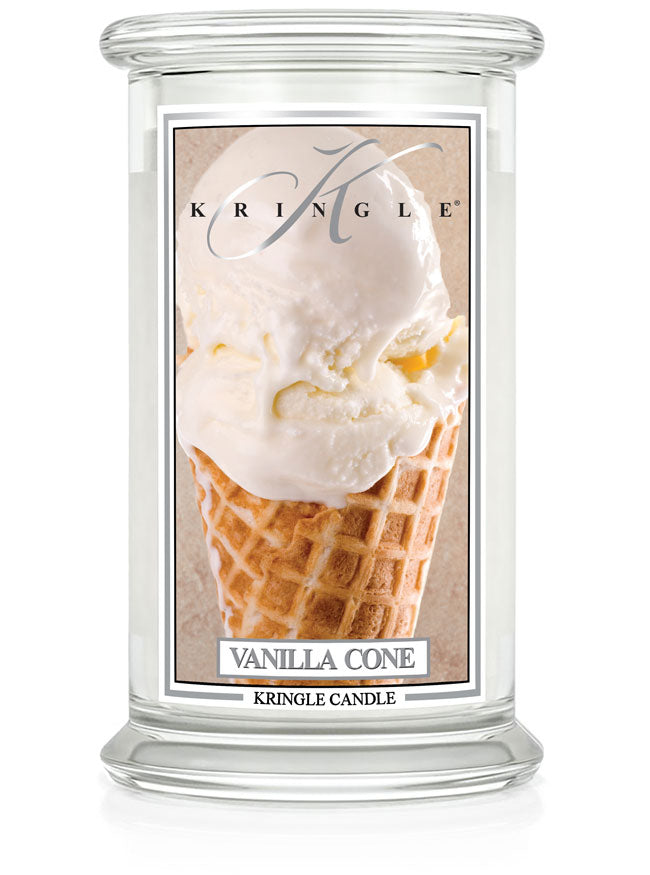 Vanilla Cone Large 2-wick - Kringle Candle Company