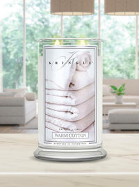 Warm Cotton Large 2-wick - Kringle Candle Company