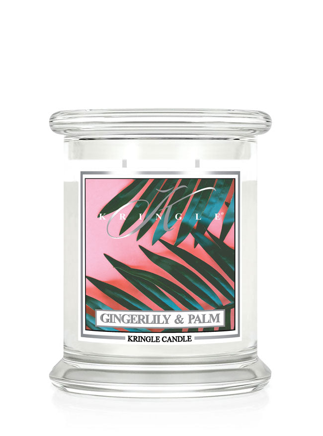 Gingerlily & Palm Medium 2-wick - Kringle Candle Company