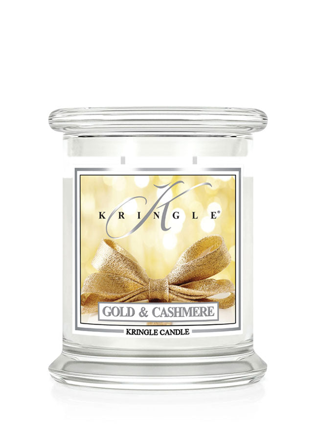 Gold & Cashmere Medium 2-wick - Kringle Candle Company