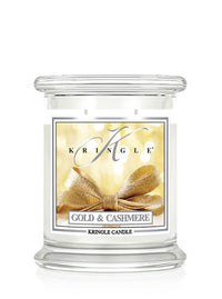 Gold & Cashmere Medium 2-wick - Kringle Candle Company