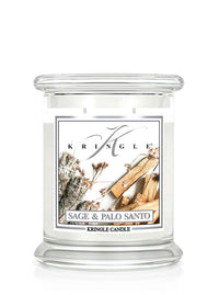 Sage & Palo Santo Medium 2-Wick - Kringle Candle Company