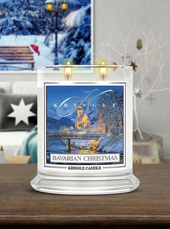 Bavarian Christmas  Medium 2-wick - Kringle Candle Company