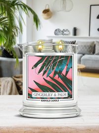 Gingerlily & Palm Medium 2-wick - Kringle Candle Company