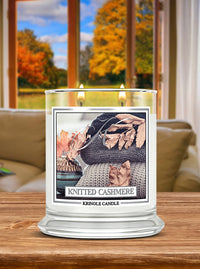 Knitted Cashmere Medium 2-wick - Kringle Candle Company