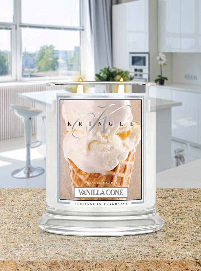 Factory Kringle candles lava cake Vanilla cone