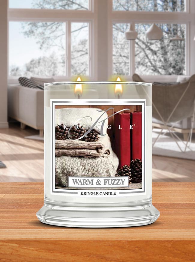 Warm & Fuzzy Scented Jar Candle Kringle Candle Company