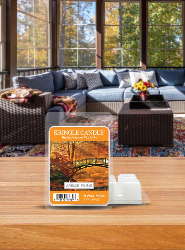 Amber Wood | Wax Melt - Kringle Candle Company