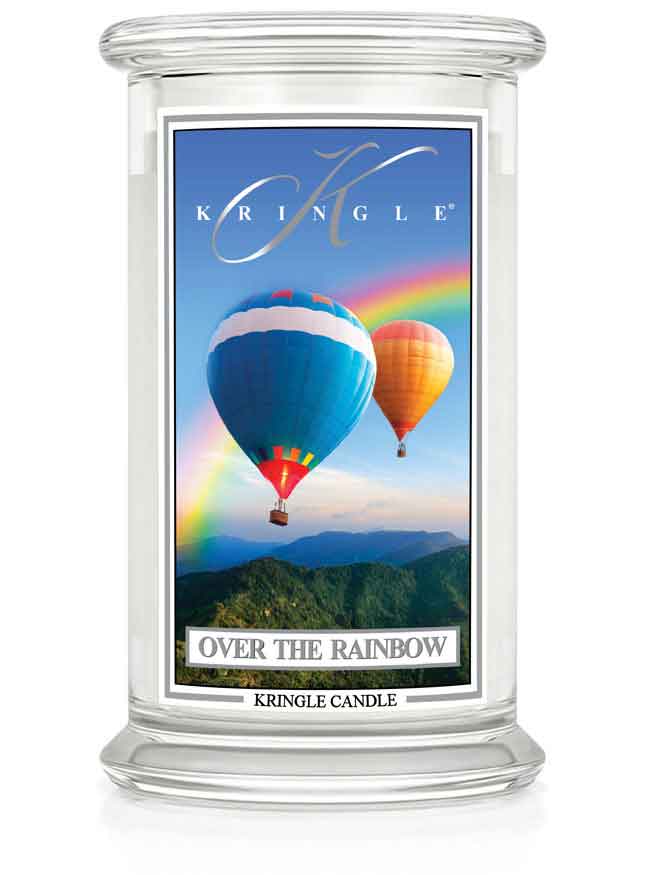 Over the Rainbow Large 2-wick Candle Jar - Kringle Candle Store
