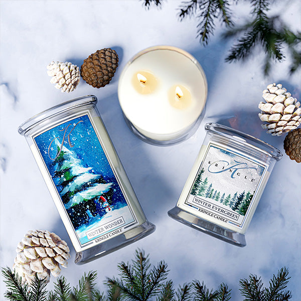 Kringle Candle Warm and Woodsy Collection