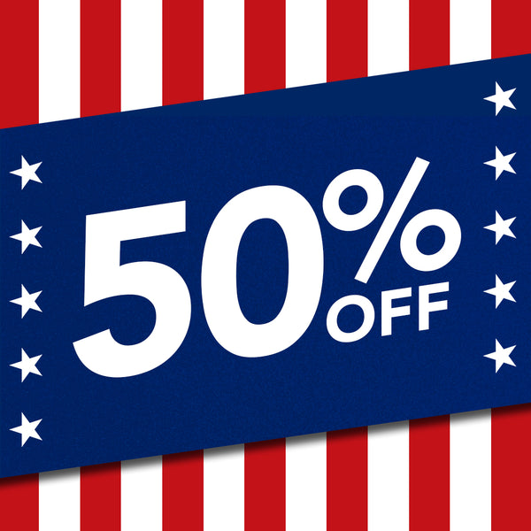 Red Hot Blue sale 50% off