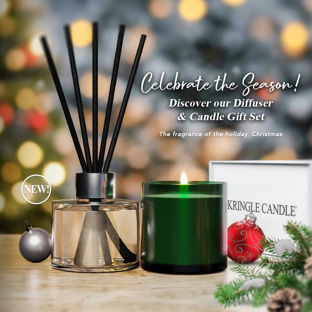 Holiday Candle & Diffuser Gift Set