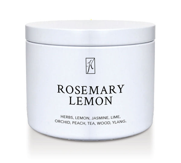 White container labeled 'Rosemary Lemon' on a white background