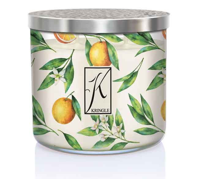 Sicilian Orange Scented 3-wick Candle