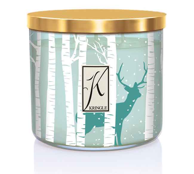 Winter Woods Scented 3-wick Candle