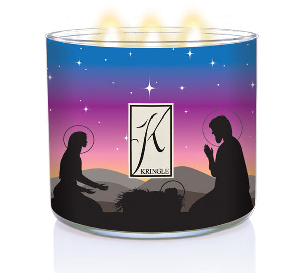 Away In A Manger | 3-wick Candle - Kringle Candle Company
