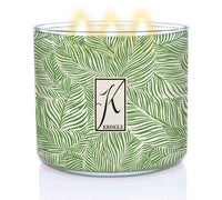 Gingerlily & Palm 3-Wick Candle - Kringle Candle Company