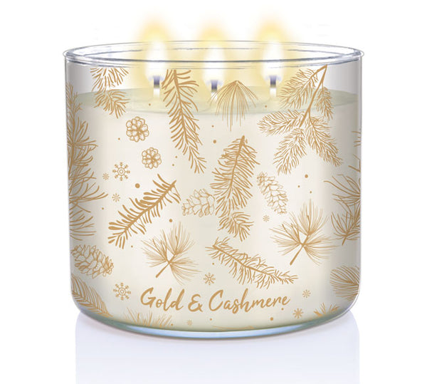 Gold & Cashmere | 3-wick Candle