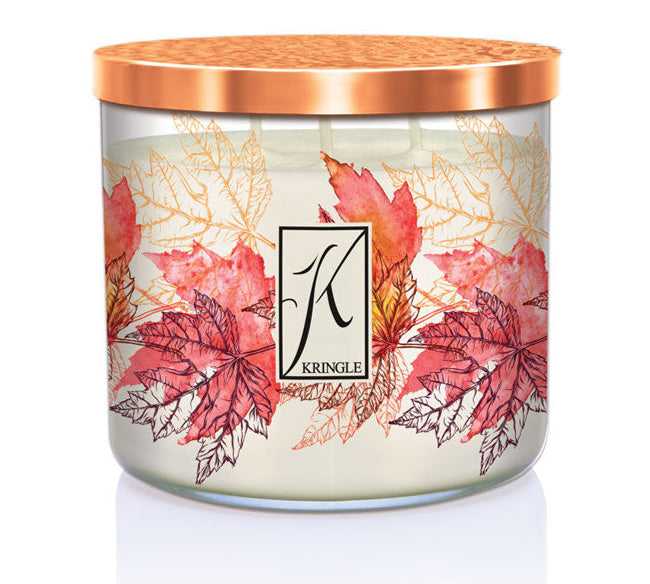 Leaf Peeper Scented 3-wick Candle