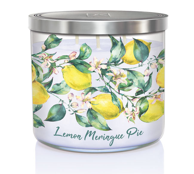 Lemon Meringue Pie | 3-wick Candle