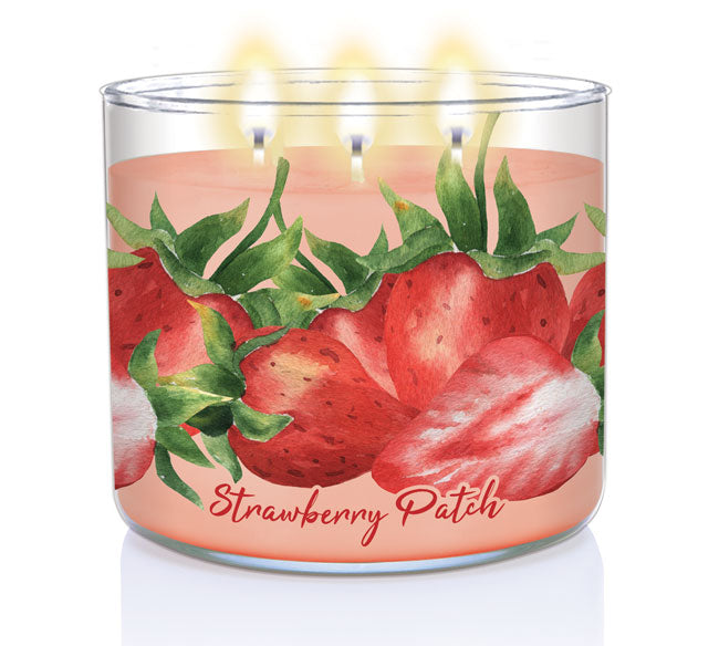 Strawberry Patch | 3-wick Candle