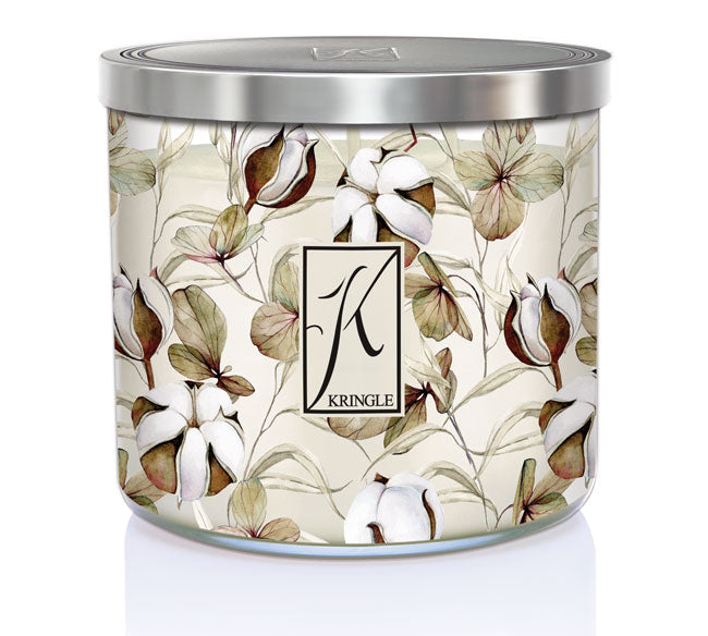 Warm Cotton Scented 3-wick Candle