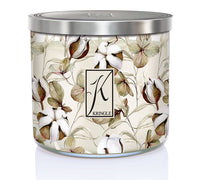 Warm Cotton Scented 3-wick Candle