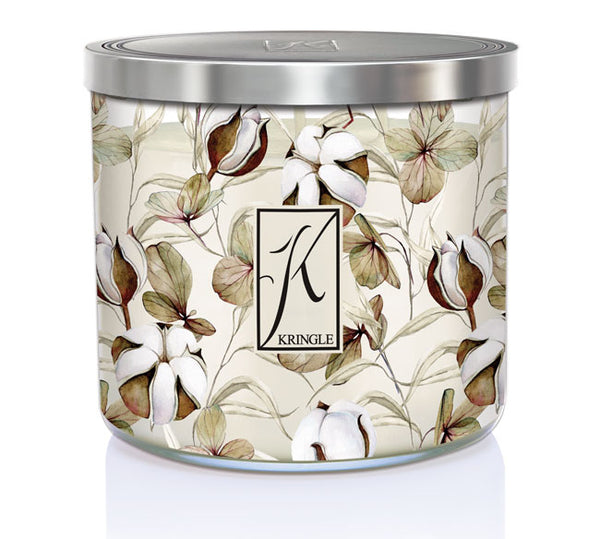 Warm Cotton Scented 3-wick Candle